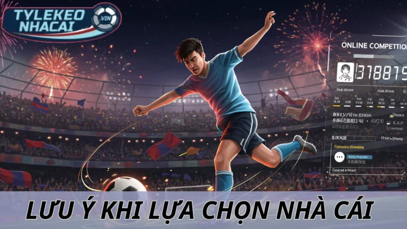 Lưu ý khi chọn nhà cái